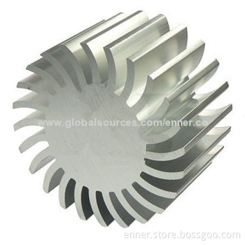 Tooth slice of heatsinks, can be customized according to customer's requirement